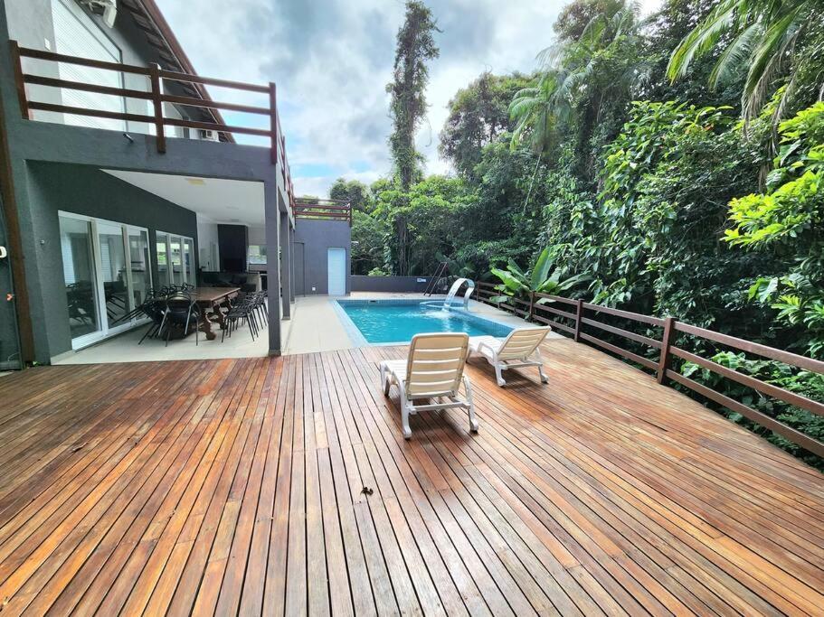 Magnifica Casa Praia Bertioga Guaratuba Sun House Экстерьер фото